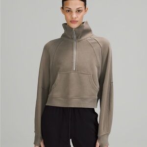 Lululemon SCUBA OVERSIZED FUNNEL NECK HALF-ZIP